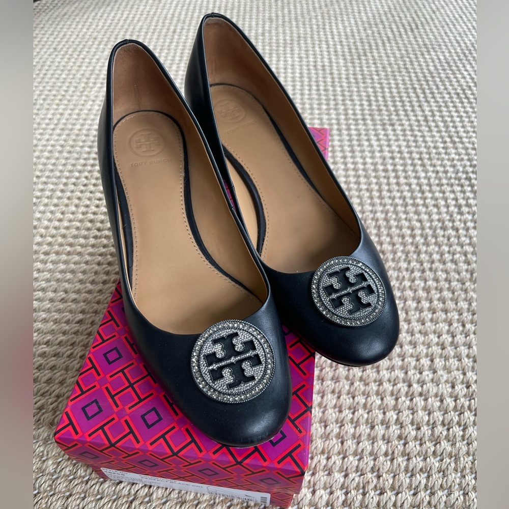 Tory Burch Liana 45mm pump in black